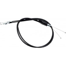 BLACK VINYL THROTTLE PUSH-PULL CABLE SET