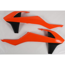 RADIATOR SHROUDS ORANGE/BLACK