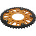 REAR STEALTH SPROCKET ALU/STL 43T-530 GLD HON/TRI
