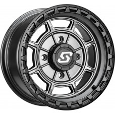 RIFT WHEEL 14X7 4/156 5+2 (+10MM) CARBON GREY RIFT WHEEL 14X7 4/156 5+2 (+10MM) CARBON GREY