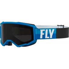ZONE W/C GOGGLE BLUE/BLACK W/DARK SMOKE HYDROPHOC LENS