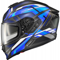 EXO-ST1400 EVO CARBON HELMET HEX MATTE BLUE 2X