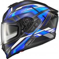 EXO-ST1400 EVO CARBON HELMET HEX MATTE BLUE 2X