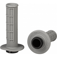 CONTROL MX LOCK-ON GRIPS LIGHT GREY (SOFT) HALF WAFFLE