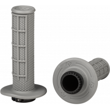 CONTROL MX LOCK-ON GRIPS LIGHT GREY (SOFT) HALF WAFFLE