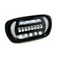 SHARK TOOTH INTERGRATED LED HEADLIGHT `00-13 FLTR