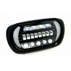 SHARK TOOTH INTERGRATED LED HEADLIGHT `00-13 FLTR SHARK TOOTH INTERGRATED LED HEADLIGHT `00-13 FLTR