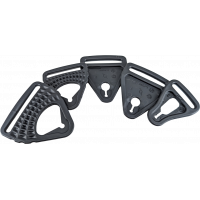 KX 3.0 STRAP CLIP & LOOP SET BLACK SM/MD/LG
