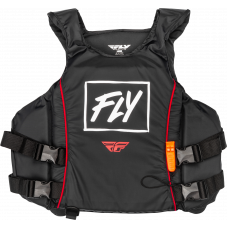 PULLOVER FLOTATION VEST BLACK/WHITE/RED SM