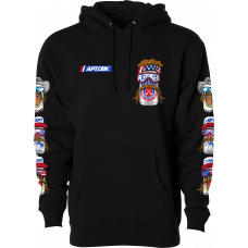 MULLET MADNESS HOODIE BLACK 2X