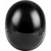 HH-45 HALF HELMET NAKED BLACK SM
