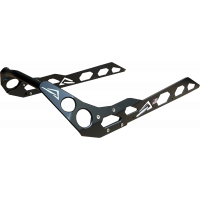 REAR BUMPER FLAT BLACK S/D 146