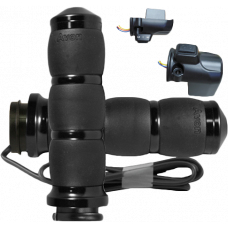 VELVET AIR HEATED BLACK TWIST GRIP