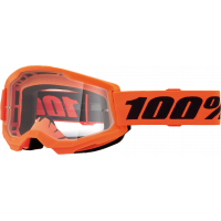 STRATA 2 JUNIOR GOGGLE NEON ORANGE CLEAR LENS