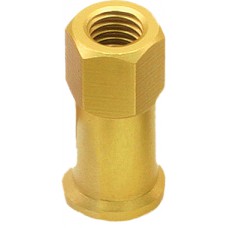 RIM LOCK NUTS GOLD 2/PK