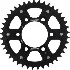 REAR STEALTH SPROCKET ALU/STL 41T-525 BLK KAW