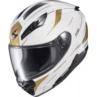 EXO-R430 FULL FACE HELMET CUTLASS WHITE/GOLD 2X