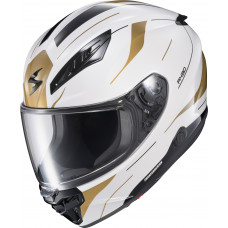 EXO-R430 FULL FACE HELMET CUTLASS WHITE/GOLD 2X