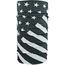 MOTLEY TUBE POLYESTER BLACK/WHITE FLAG