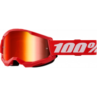 STRATA 2 JUNIOR GOGGLE RED MIRROR RED LENS