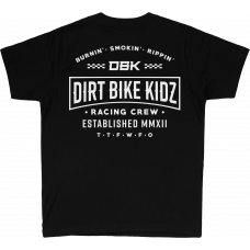 SPEED & STYLE YOUTH TEE BLACK YL