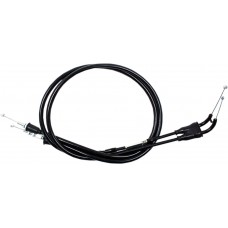 BLACK VINYL THROTTLE PUSH-PULL CABLE SET