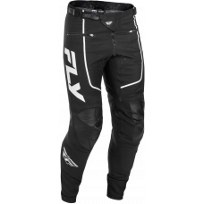 YOUTH RAYCE BICYCLE PANTS BLACK/WHITE SZ 18
