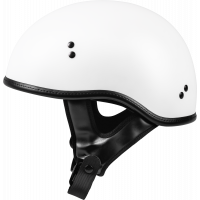 .357 SOLID HALF HELMET MATTE WHITE XS