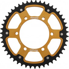 REAR STEALTH SPROCKET ALU/STL 47T-525 GLD TRI