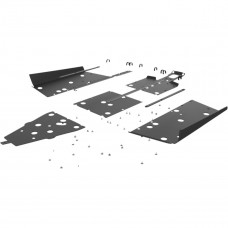 SKID PLATE W/ TREE KICKERS UHMW