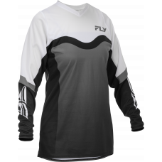 WOMEN'S F-16 JERSEY GREY/BLACK/WHITE LG