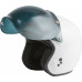 BUBBLE SHIELD 3-SNAP FLIP-UP DARK SMOKE UNIVERSAL