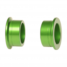 REAR WHEEL SPACERS GREEN KAW REAR WHEEL SPACERS GREEN KAW