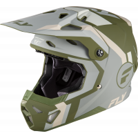 YOUTH FORMULA CP SEAL HELMET MATTE STONE/KHAKI/OLIVE YL