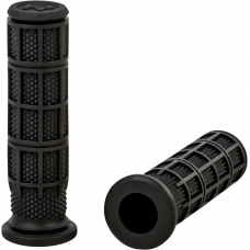 CONTROL ATV STANDARD GRIPS BLACK FULL WAFFLE