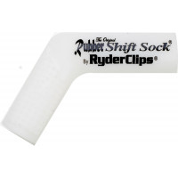 RUBBER SHIFT SOCK (WHITE)