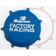 FACTORY RACING CLUTCH COVER KAW BLUE