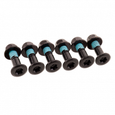 EURO STYLE HUB-SAVERS BLACK SPROCKET FASTENING KIT