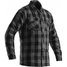 LUMBERJACK CE SHIRT GREY CHECK TEXTILE 2XL