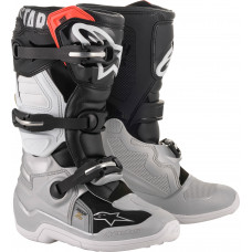 TECH 7S BOOTS BLACK/SILVER/WHITE/GOLD SZ 02