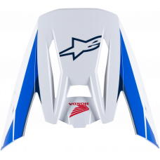 HONDA S-M5 HELMET VISOR WHITE/BLUE/RED GLOSSY