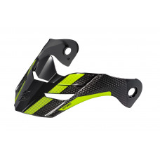 EXO-AT960 PEAK VISOR HICKS BLACK/HI-VIS EXO-AT960 PEAK VISOR HICKS BLACK/HI-VIS