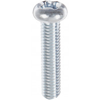PAN HEAD PHILLIPS SCREW 6X1.0X30MM 10/PK