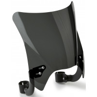 MOHAWK WINDSHIELD DARK TINT BLACK HARDWARE