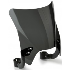 MOHAWK WINDSHIELD DARK TINT BLACK HARDWARE