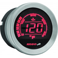 HD-02T 2'' OIL TEMP GAUGE SILVER BEZEL HD-02T 2'' OIL TEMP GAUGE SILVER BEZEL