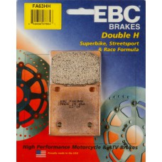 BRAKE PADS FA63HH DOUBLE-H SINTERED