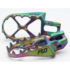 TITANIUM FOOT PEGS JET FUEL GAS/HUS/KTM