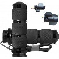AIR CUSHION HEATED BLACK TWIST GRIP