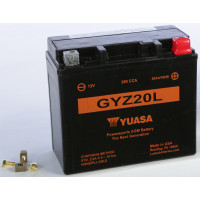 BATTERY GYZ20L FA SEALED FACTORY ACTIVATED